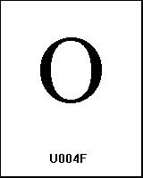 U004F
