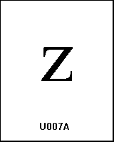 U007A