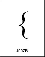 U007B