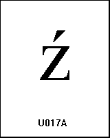 U017A