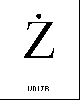 U017B