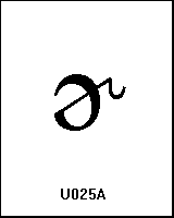 U025A