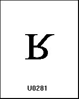 U0281