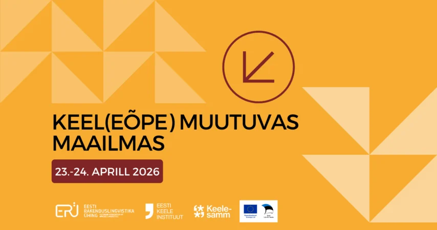 23. rakenduslingvistika kevadkonverents