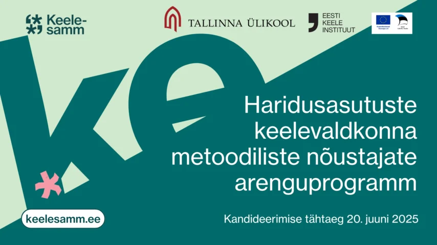 Haridusasutuste keelevaldkonna metoodiliste nõustajate arenguprogramm