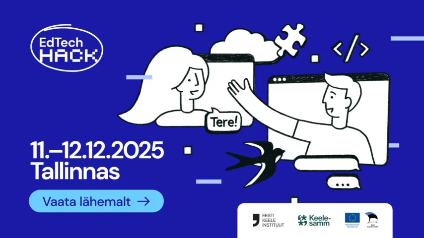 EdTech Hack “Loome lahendusi eesti keele õppeks”