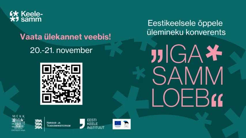 “Iga samm loeb” konverentsi ülekande link