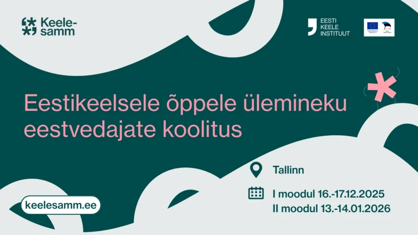 Eestikeelsele õppele ülemineku eestvedajate koolitus