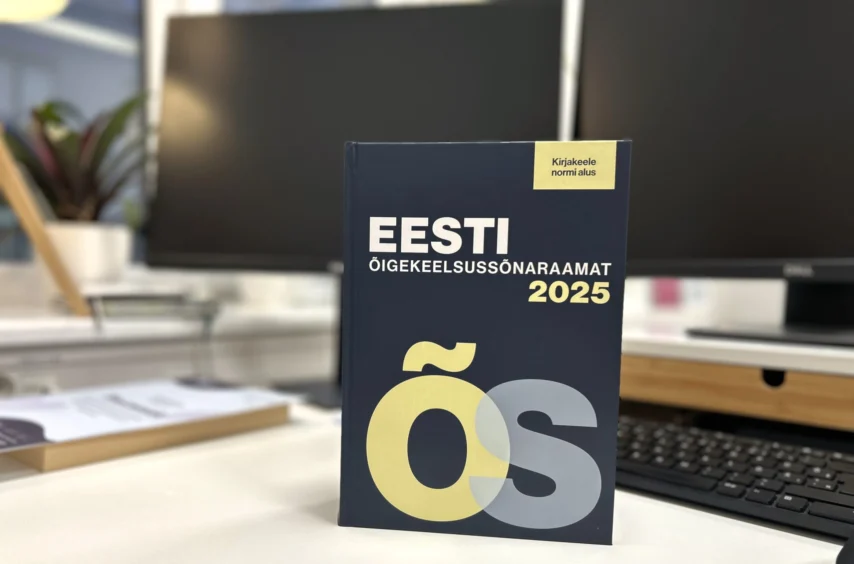 “Eesti õigekeelsussõnaraamatu ÕS 2025” esitlus
