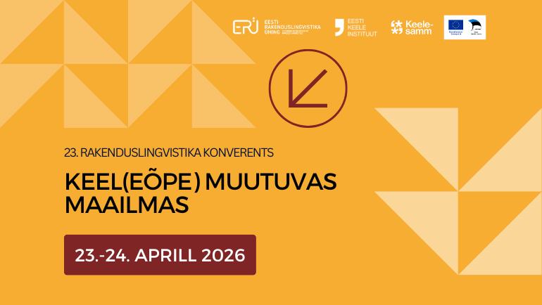 Rakenduslingvistika konverents 2026