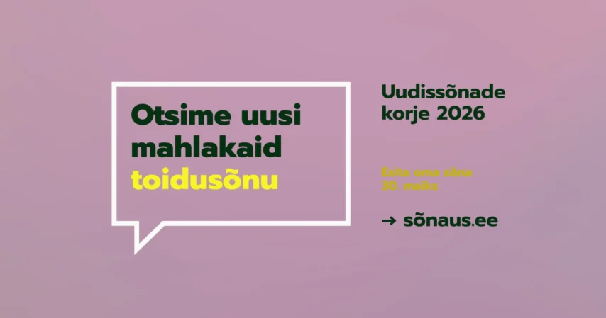 Sõnaus kutsub eesti keelt rikastama uute toidusõnadega