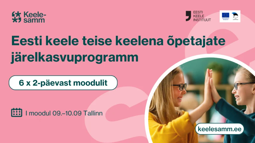 Eesti keele teise keelena õpetajate järelkasvuprogramm