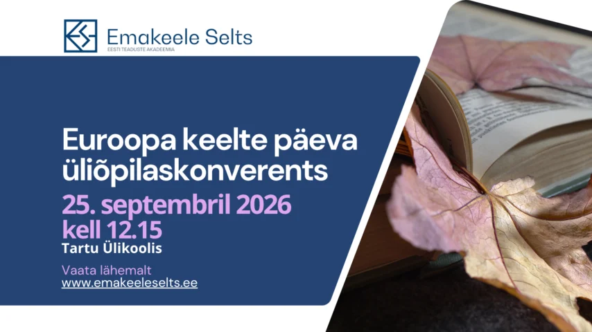 Euroopa keelte päeva üliõpilaskonverents