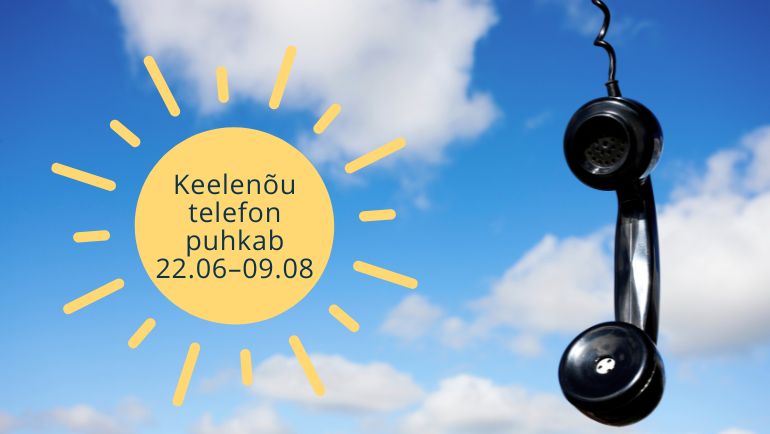 Keelenõu puhkab