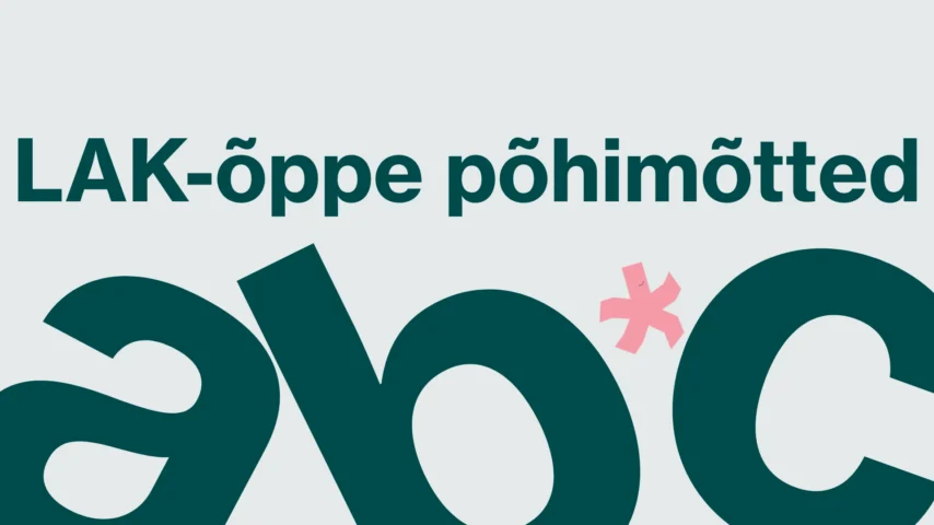 LAK-õppe põhimõtted klassiõpetajale (Tartu)