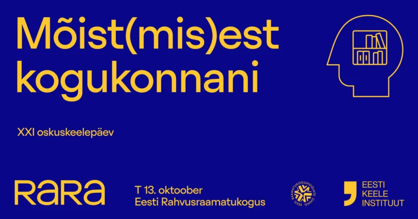 XXI oskuskeelepäev: mõist(mis)est kogukonnani 