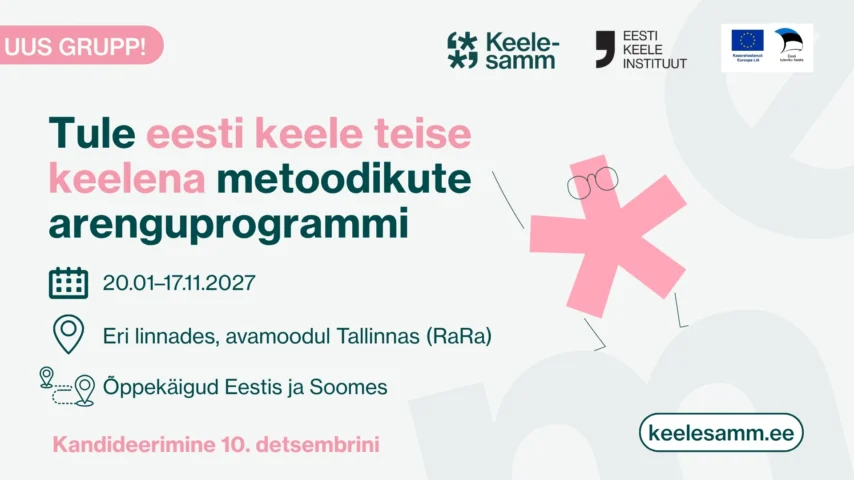 Eesti keele teise keelena metoodikute arenguprogramm