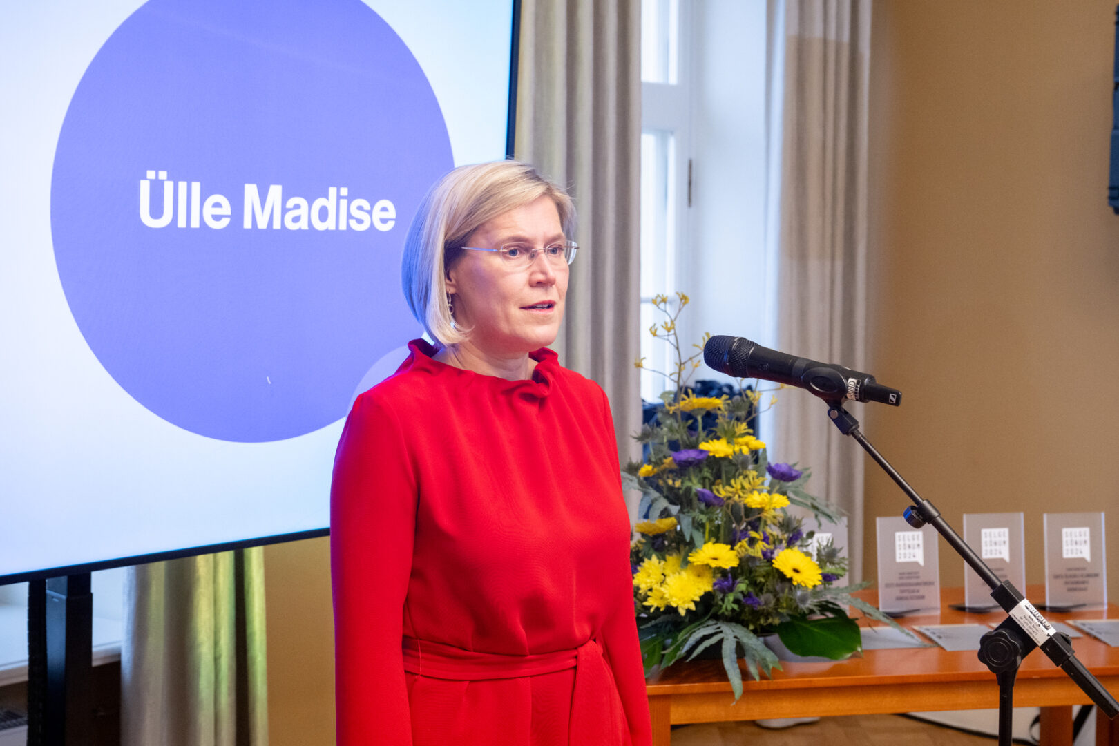 Selge sõnumi võitluse autasustamine 2024. aastal. Foto: Raigo Pajula